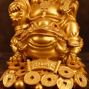 Studio detail close-up of the LBS-P037 Laughing Buddha statue from the existing front view